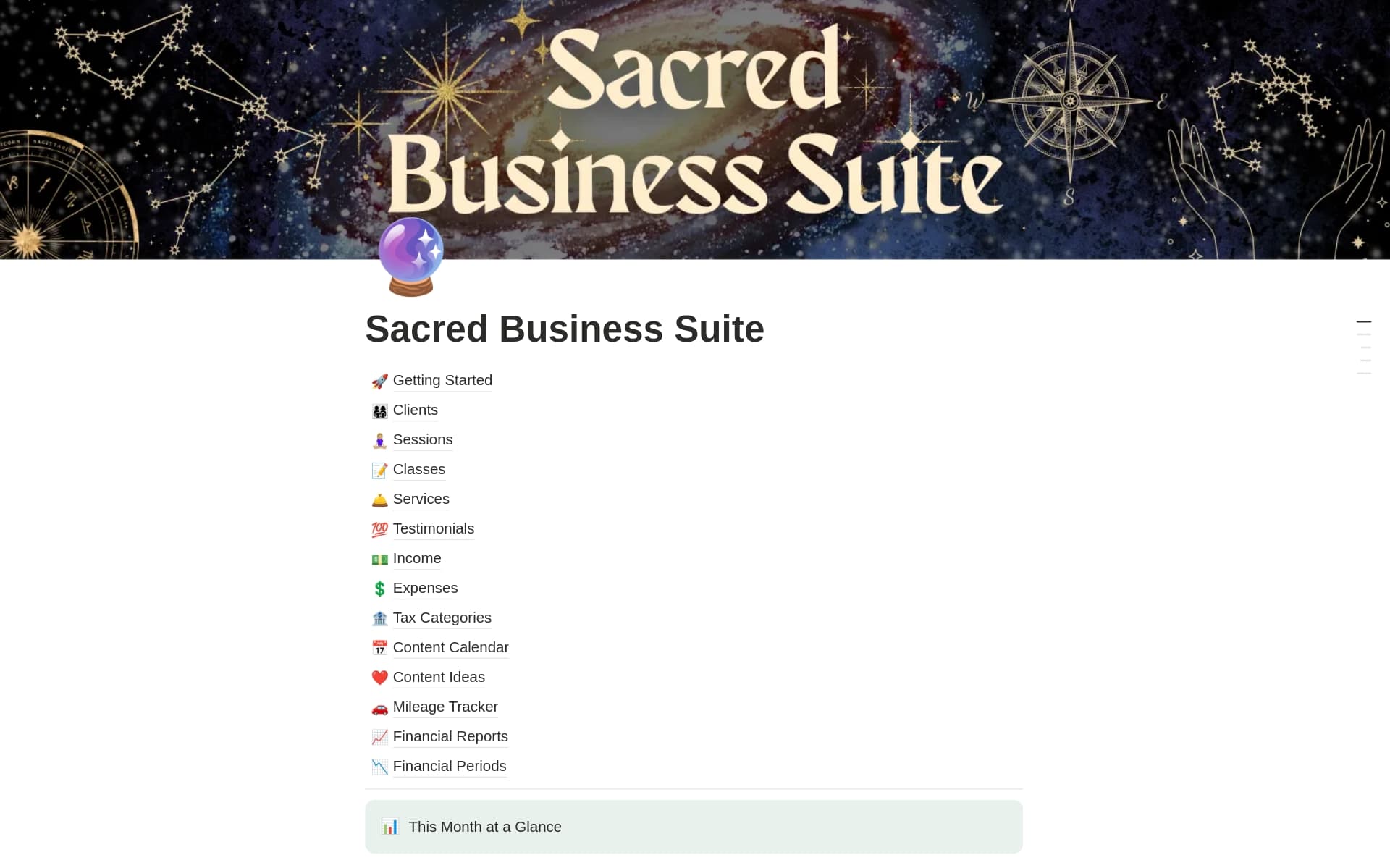 Sacred Business Suite